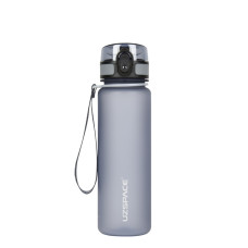 Пляшка для води UZSPACE 3026(Grey) 500 мл, сіра