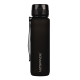 Пляшка для води UZSPACE 3038(Black) 1000 мл, чорна