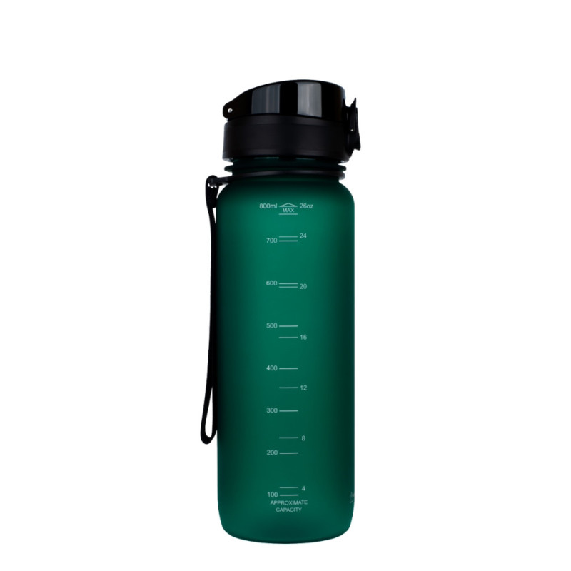 Пляшка для води UZSPACE 3053(Dark-Green) 800 мл, темно-зелена