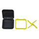 Кейс для капсул Fitseven UZSPACE TP005GY, графітовий з жовтим