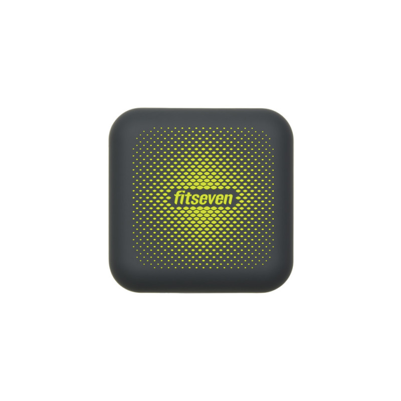 Кейс для капсул Fitseven UZSPACE TP005GY, графітовий з жовтим