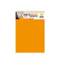 Блокнот А5 В-БП5-80(Orange) 80 аркушів, пружина зверху