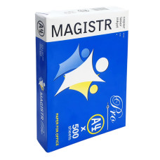 Бумага офисная Magistr Pro для принтера A4-500+, 500 листов, плотность 80 г/м²