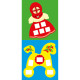 Мозаїка з наліпок 