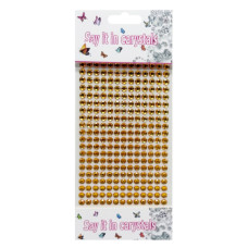 Декоративні наклейки XY-003(Gold) для авто, ноутбуків, телефонів