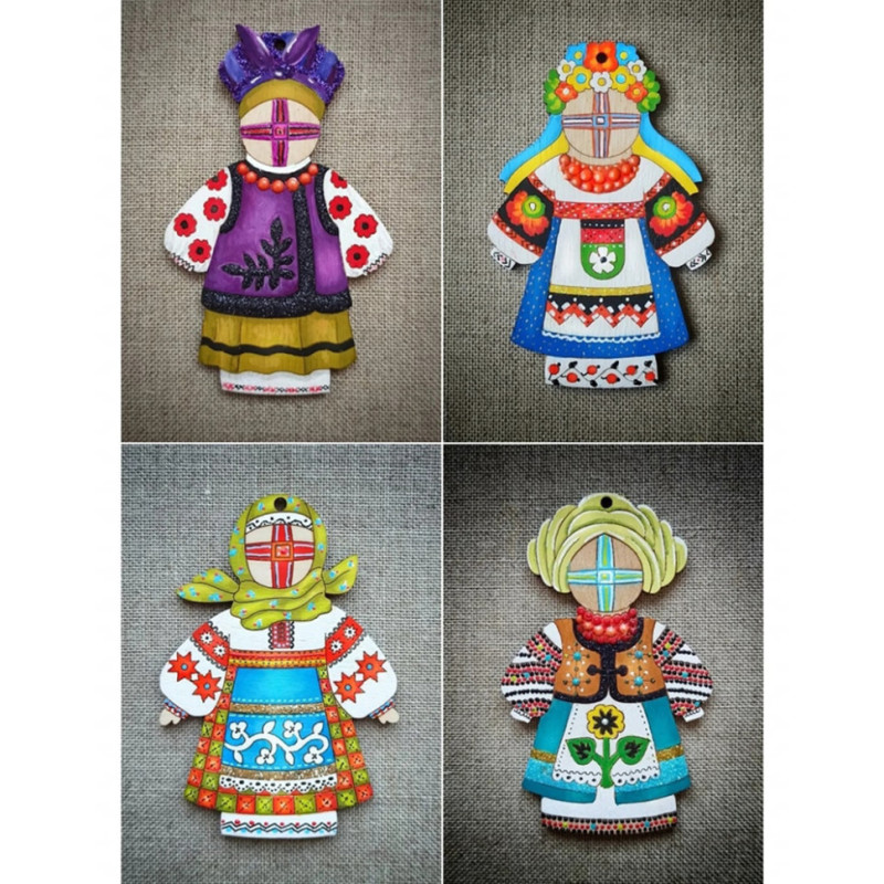 Набір фігурок для розфарбовування та прикрашання 