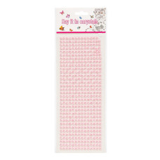 Декоративні наклейки XY-007(Pink) для авто, ноутбуків, телефонів