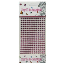 Декоративні наклейки XY-003(Light-Pink) для авто, ноутбуків, телефонів