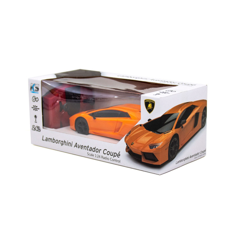 Автомобіль на радіокеруванні LAMBORGHINI AVENTADOR LP 700-4 KS DRIVE 124GLBO світяться фари