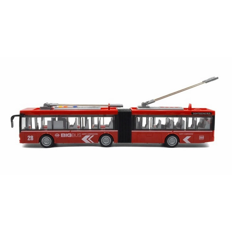 Дитячий інерційний тролейбус WY915A, масштаб 1:16