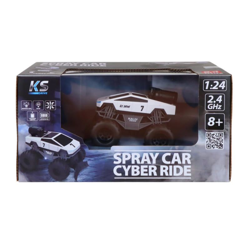 Автомобіль на радіокеруванні Spray Car Cyber ​​Ride KS Drive SL-6076RH вихлопна пара