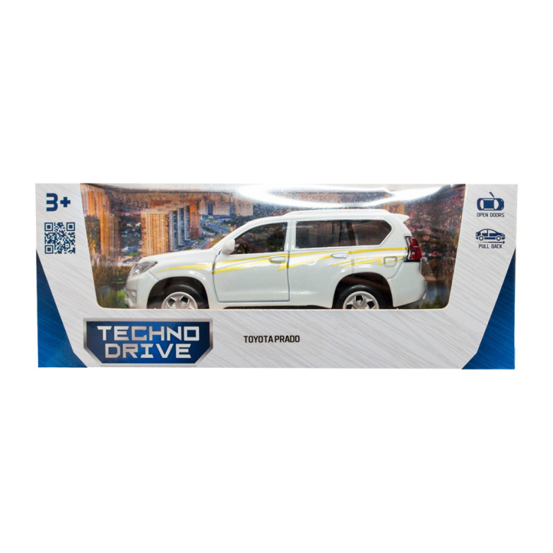 Автомодель дитяча Toyota Prado TechnoDrive KM250425W масштаб 1:40