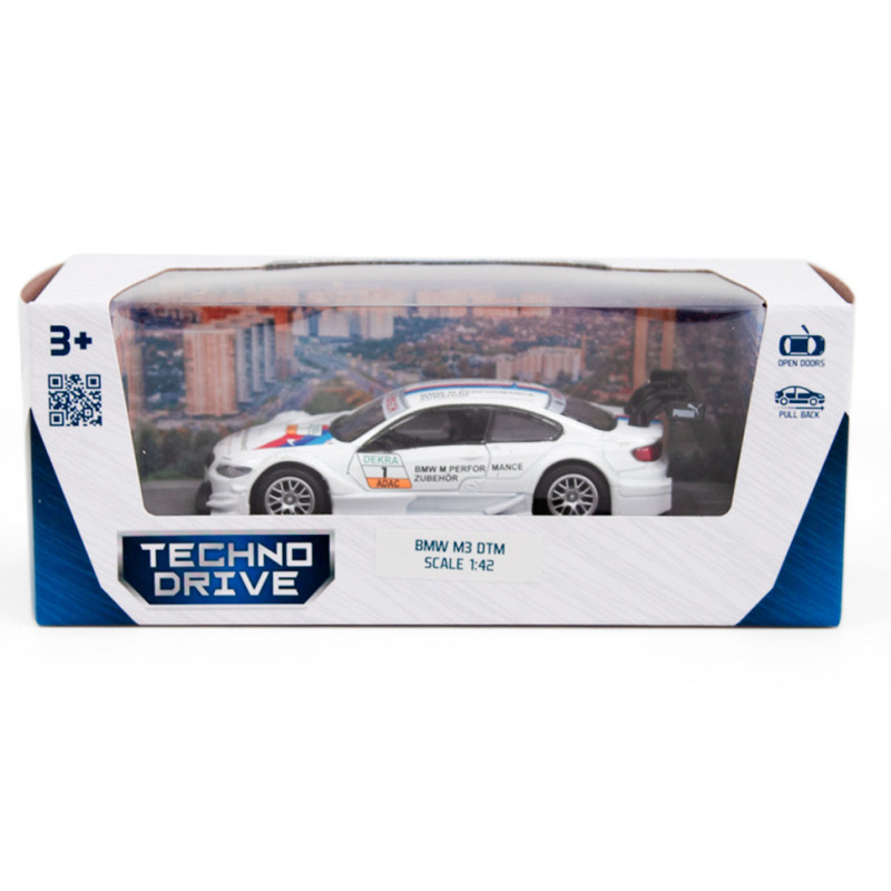 Дитяча автомодель BMW M3 DTM TechnoDrive 250256 білий