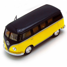 Модель автобус KT5376W Volkswagen T2 BUS Желтый