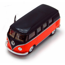 Модель автобус KT5376W Volkswagen T2 BUS Красный