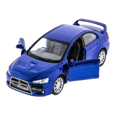 Автомодель легковая MITSUBISHI LANCER EVOLUTION X 1:36, 5'' KT5329W Синий