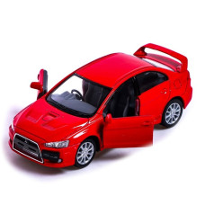 Автомодель легковая MITSUBISHI LANCER EVOLUTION X 1:36, 5'' KT5329W Красный