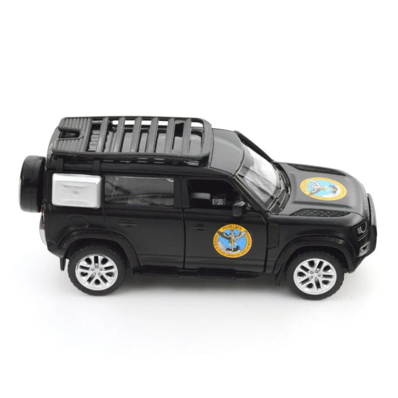Автомодель серії «Шеврони Героїв» Land Rover Defender 110 «ГУР МО» TechnoDrive 250364M