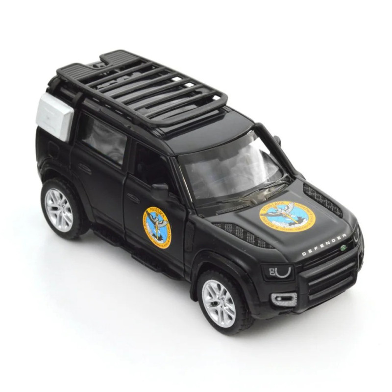 Автомодель серії «Шеврони Героїв» Land Rover Defender 110 «ГУР МО» TechnoDrive 250364M