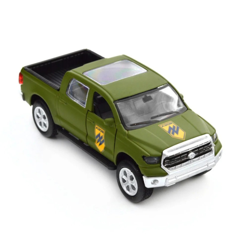 Автомодель серії «Шеврони Героїв» Toyota Tundra «Азов» TechnoDrive KM6008