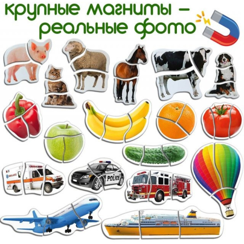 Набір магнітних пазлів Magdum 