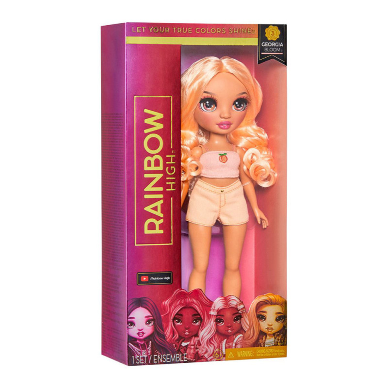 Дитяча ігрова лялька Персик Rainbow High 987970 серії 