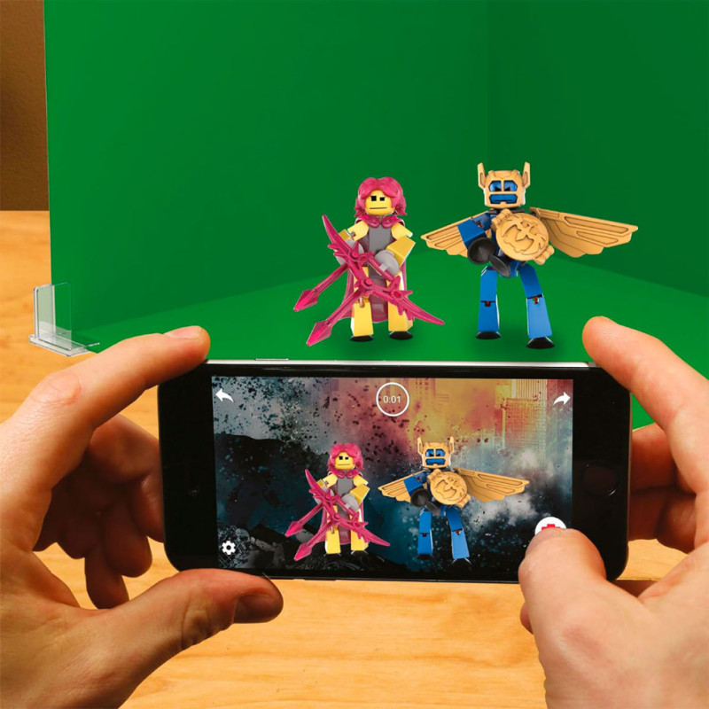 Игровой набор для анимационного творчества Ребелл Stikbot Legends SB260RU_UAKD фигурка с аксессуарами