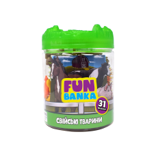 Ігровий набір фігурок Домашні тварини Fun Banka 320386-UA міні