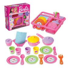 Набір посуду 21 предмет Barbie (290*300*110 мм) "dede"