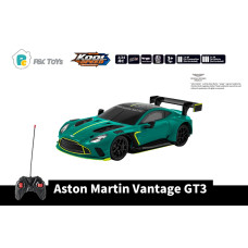 Машинка Астон Мартін GT3 зелена з батарейками (38,5х15х21 см)/Kool Speed