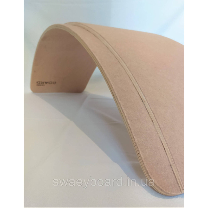 Рокерборд SwaeyBoard з захистом для пальців (балансборд)  Бежевий