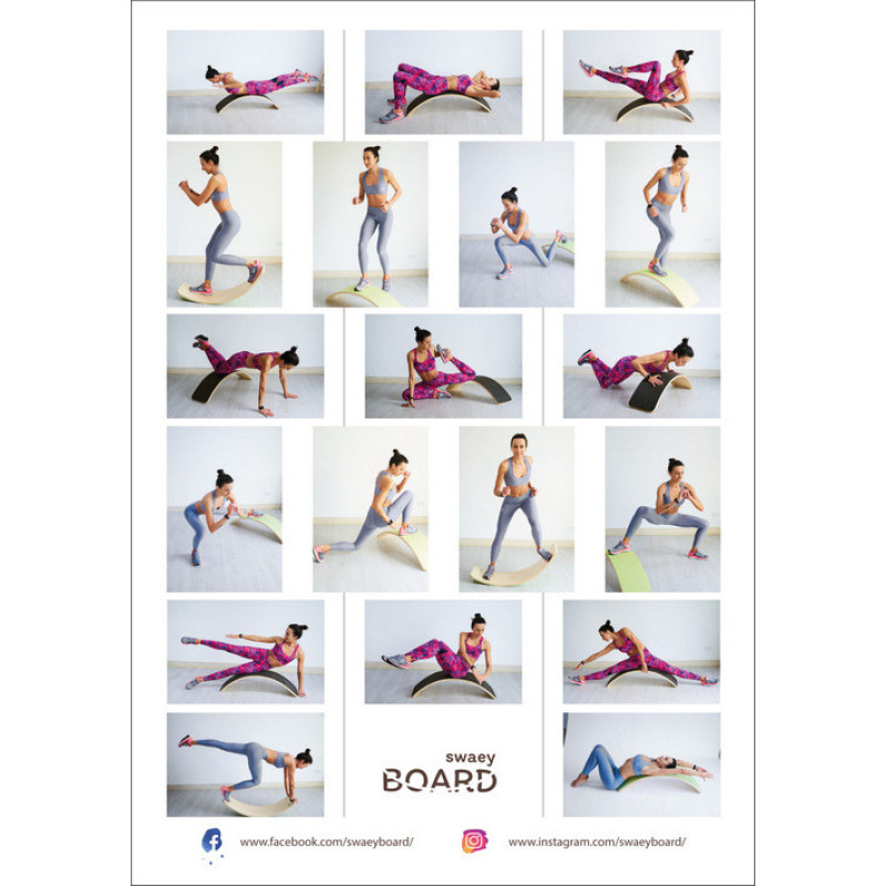 Рокерборд Рокерборд SwaeyBoard з захистом для пальців (балансборд) дитячий  Різні кольори