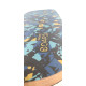 Балансборд SwaeyBoard балансир чорний 10 см валик Синій