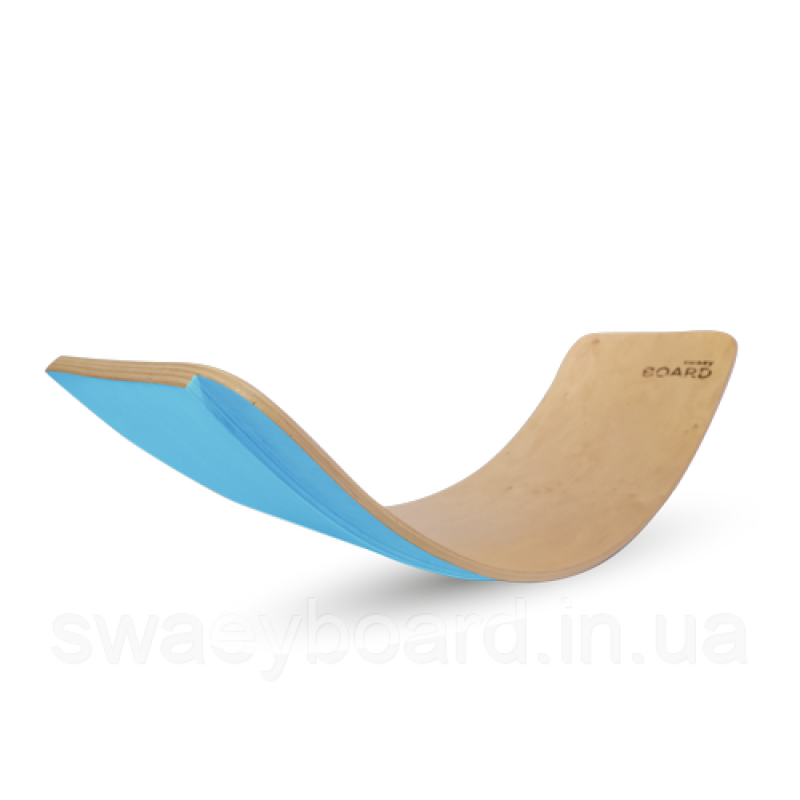 Рокерборд SwaeyBoard з захистом для пальців (балансборд)  дитячий Блакитний