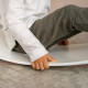 Рокерборд SwaeyBoard з захистом для пальців (балансборд)  дитячий Білий