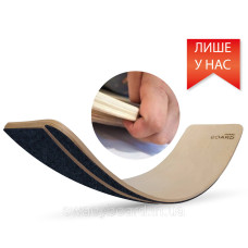Рокерборд SwaeyBoard з захистом для пальців (балансборд)  Чорний
