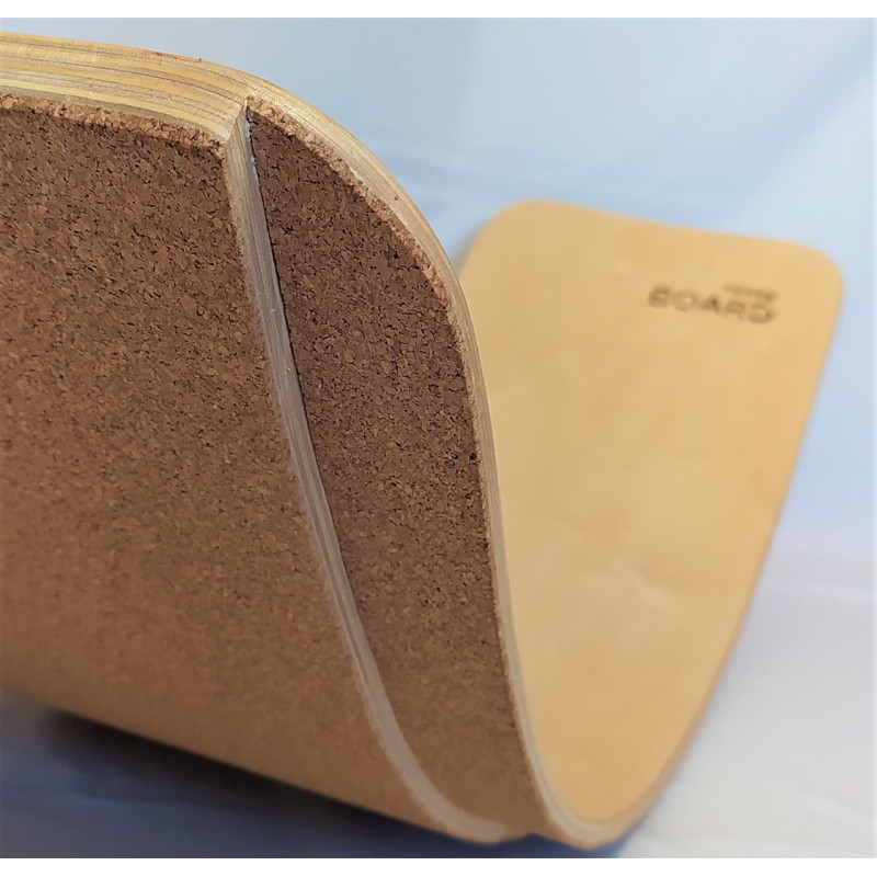 Рокерборд SwaeyBoard з захистом для пальців  (балансборд)  Коричневий