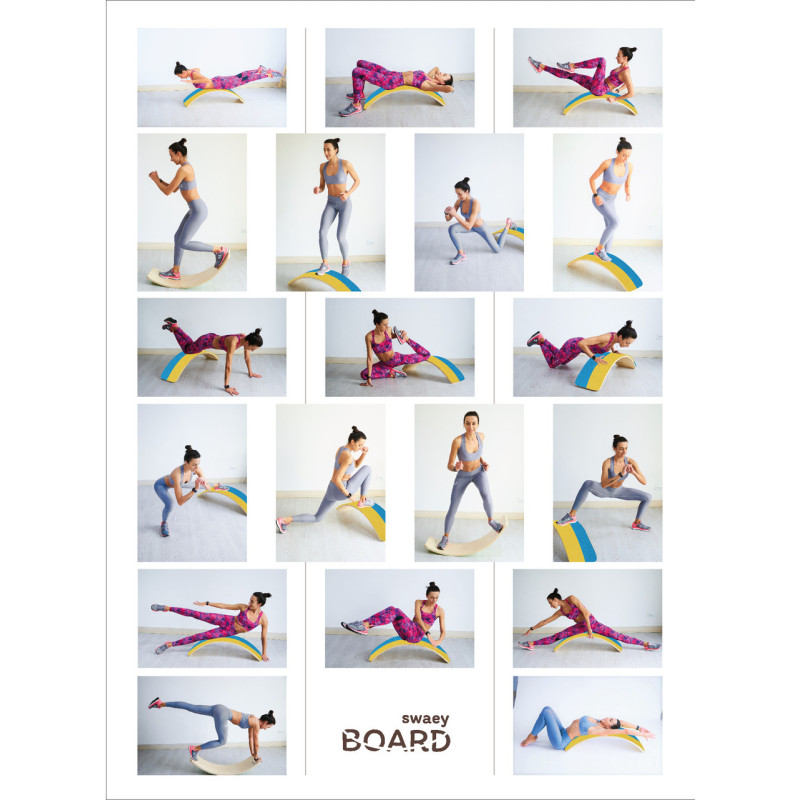 Рокерборд SwaeyBoard з захистом для пальців (балансборд) дитячий  Різні кольори