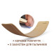 Рокерборд SwaeyBoard з захистом для пальців  (балансборд)  Коричневий