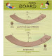 Рокерборд SwaeyBoard з захистом для пальців  (балансборд)  Коричневий