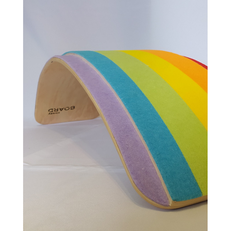 Рокерборд З ЗАХИСТОМ ДЛЯ ПАЛЬЦІВ SwaeyBoard (балансборд)  дитячий Різні кольори